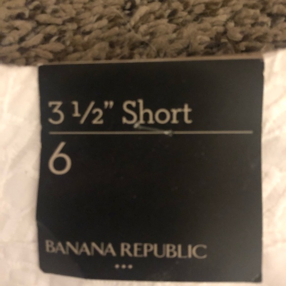 NWT Banana Republic Shorts Size 6 - Picture 3 of 5